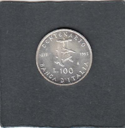 Beschrijving: 100 Lire PRINTING PRESS